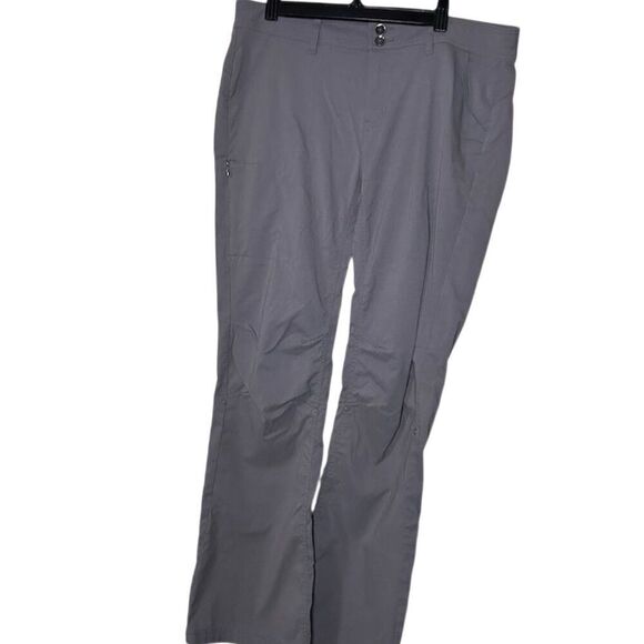 Prana Pants - Prana Women's Cargo Hiking Pants Size 16 Gray Stretchy Casual Utility, Yoga